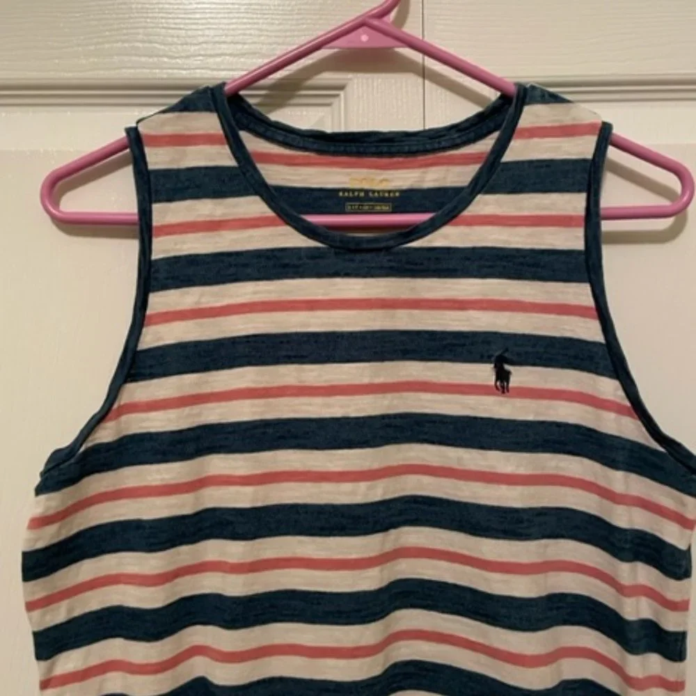 Ralph Lauren/Polo Sleeveless knit striped dress - Picture 7 of 12